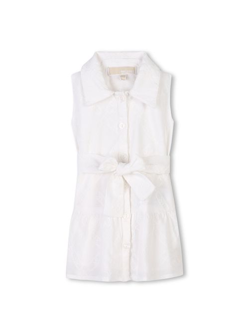 Abito bianco smanicato MICHAEL KORS | R30309BIANCO